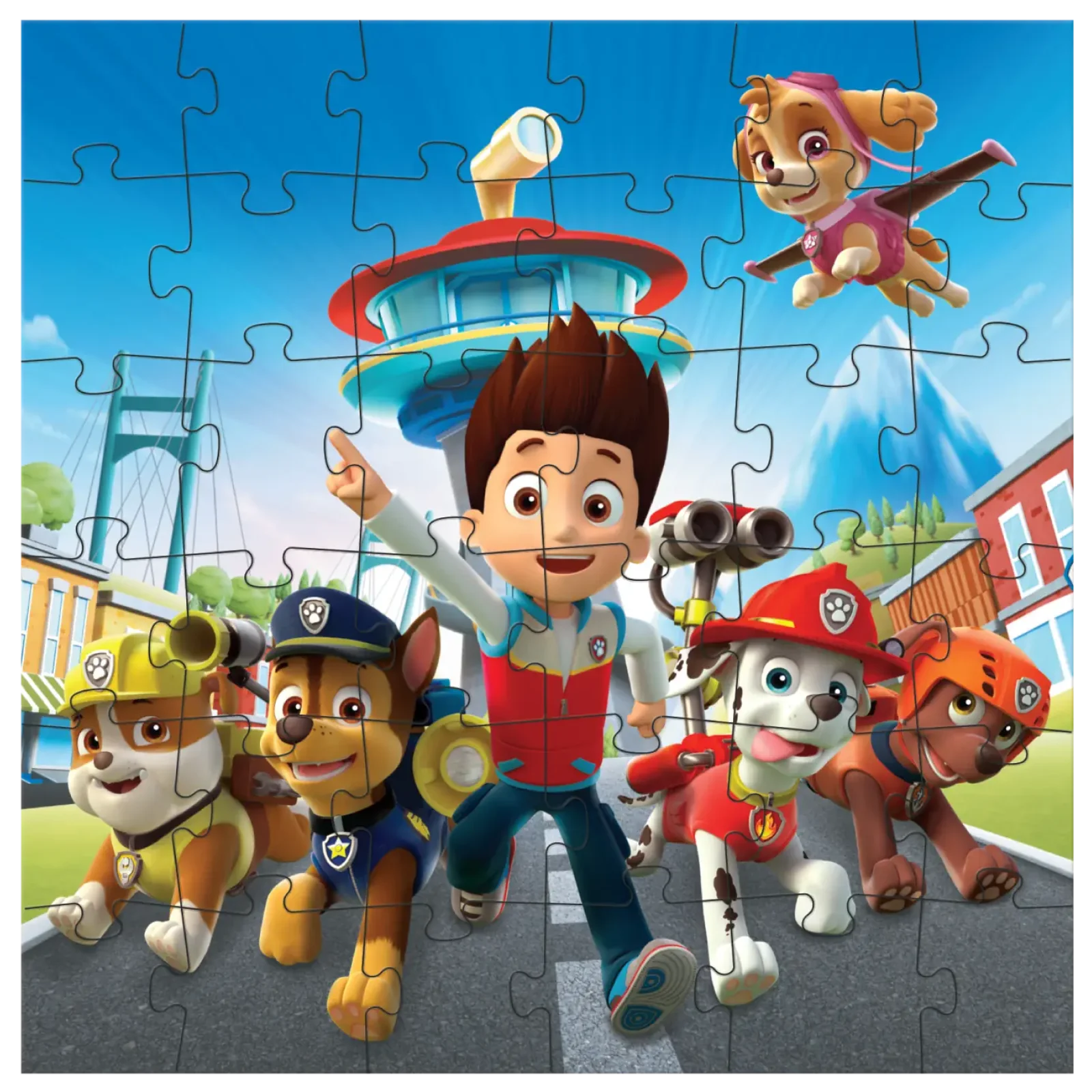 Пазл Dodo 3 в 1 Paw Patrol, Готовые к работе (200579) UA