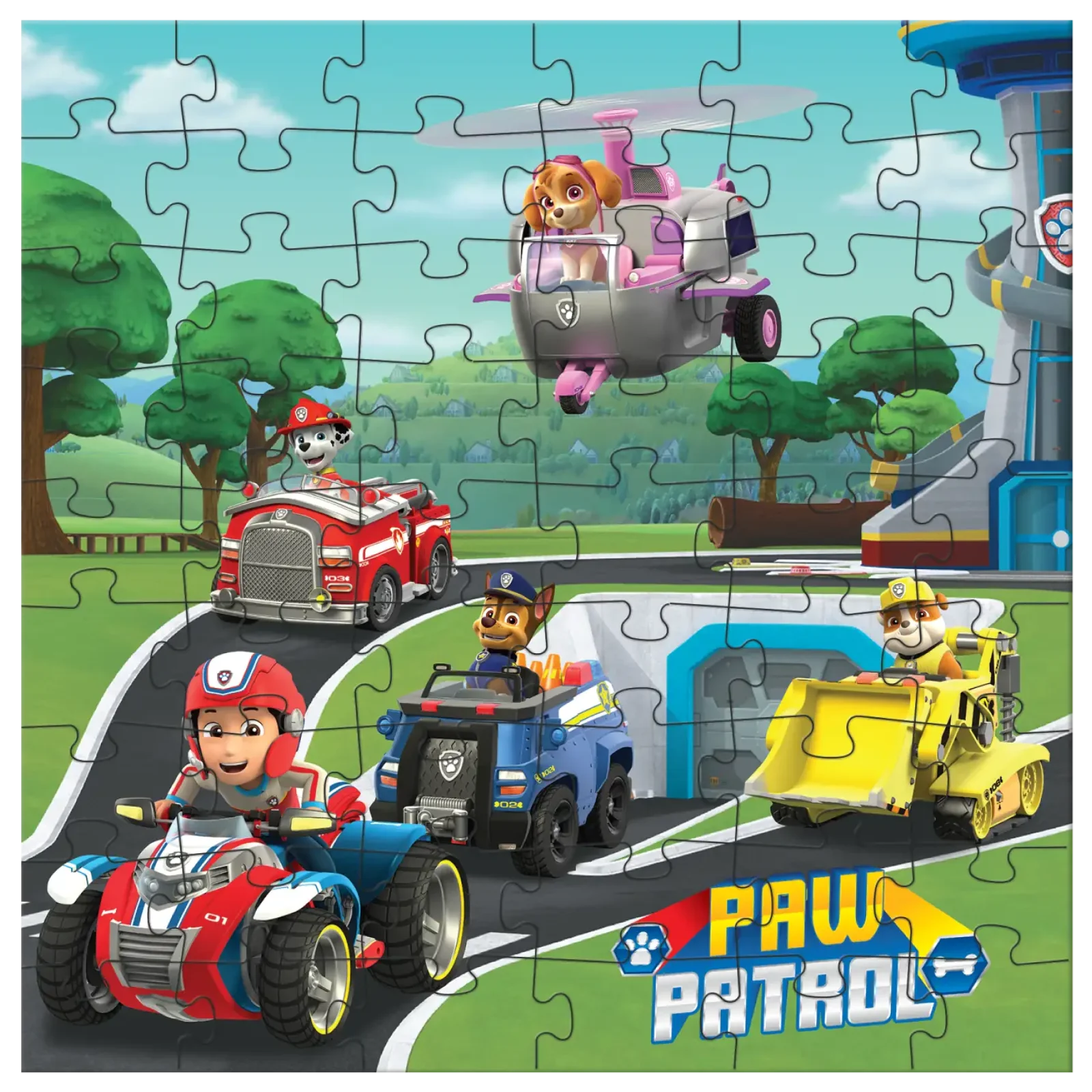 Пазл Dodo 3 в 1 Paw Patrol, Готовые к работе (200579) UA