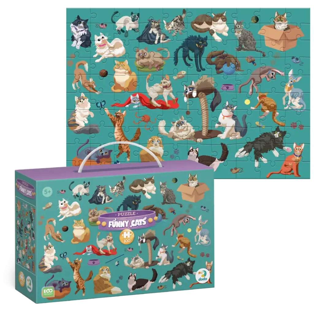 Пазл Dodo Смешные коты (300626) UA
