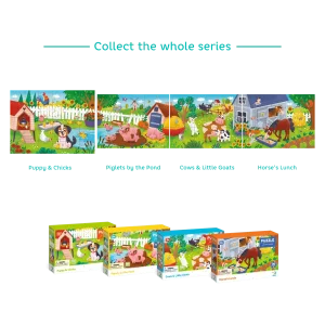 Пазл Dodo Песик і курчата, 30 елементів (300681) UA
