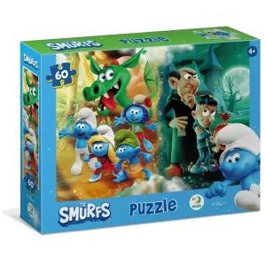 Пазл Dodo The Smurfs Домашня тварина-дракон, 60 елементів (200664) UA