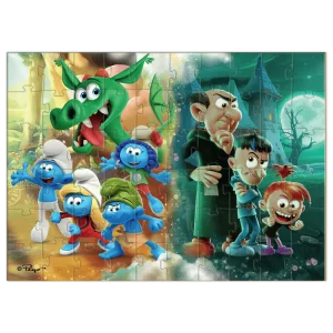 Пазл Dodo The Smurfs Домашня тварина-дракон, 60 елементів (200664) UA