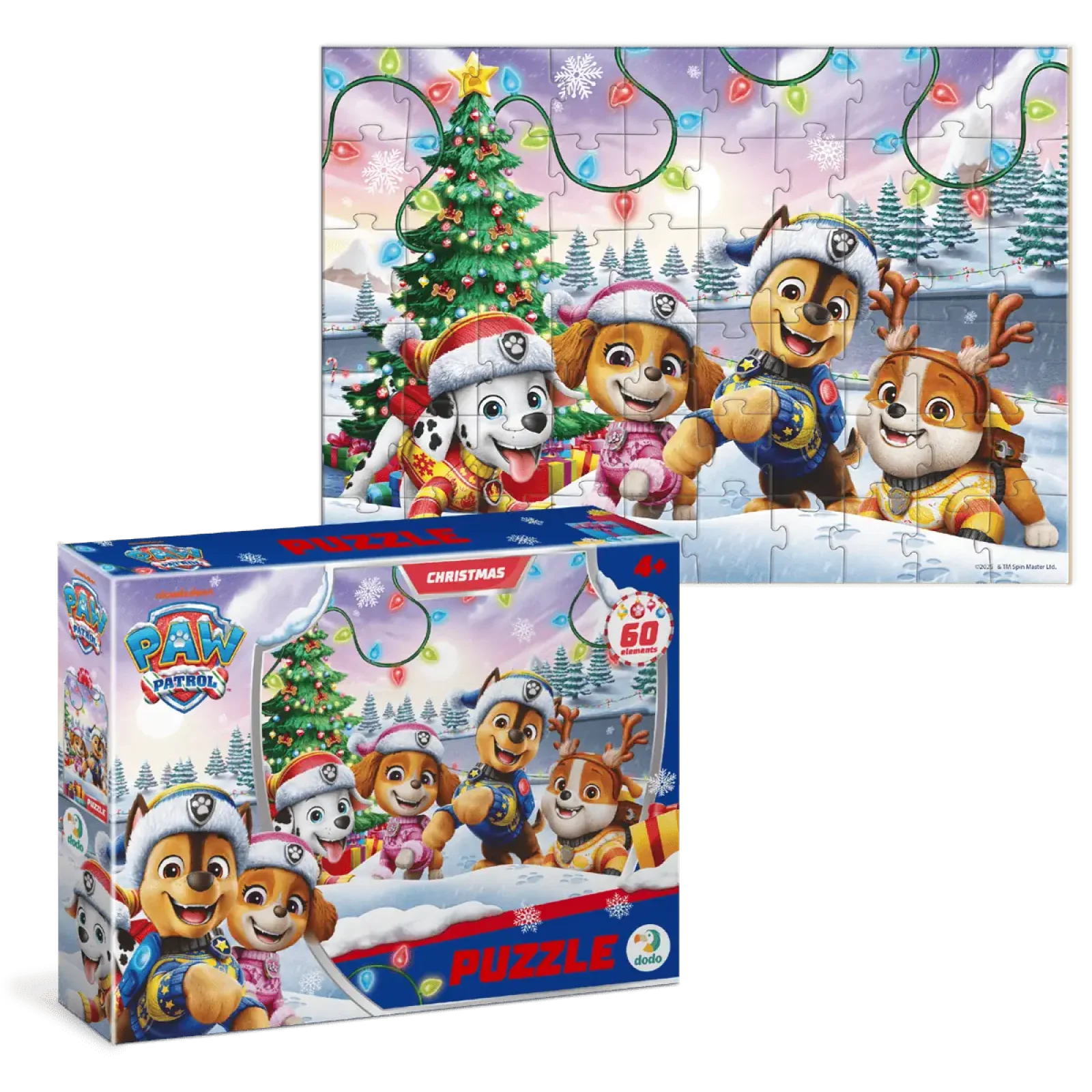 Пазл Dodo Paw Patrol Время Рождества настало!, 60 элементов (200696) UA