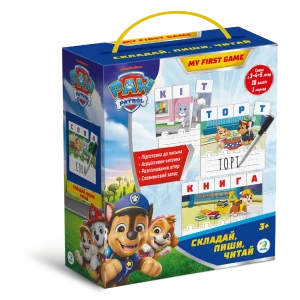 Навчальна гра Dodo Paw Patrol Складай, пиши, читай (200622) UA