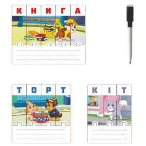 Навчальна гра Dodo Paw Patrol Складай, пиши, читай (200622) UA