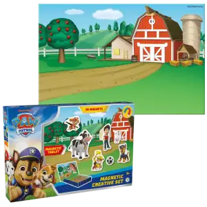 Магнитная игра Dodo с планшеткой Paw Patrol Приключения на ферме, 26 элементов (200639) UA
