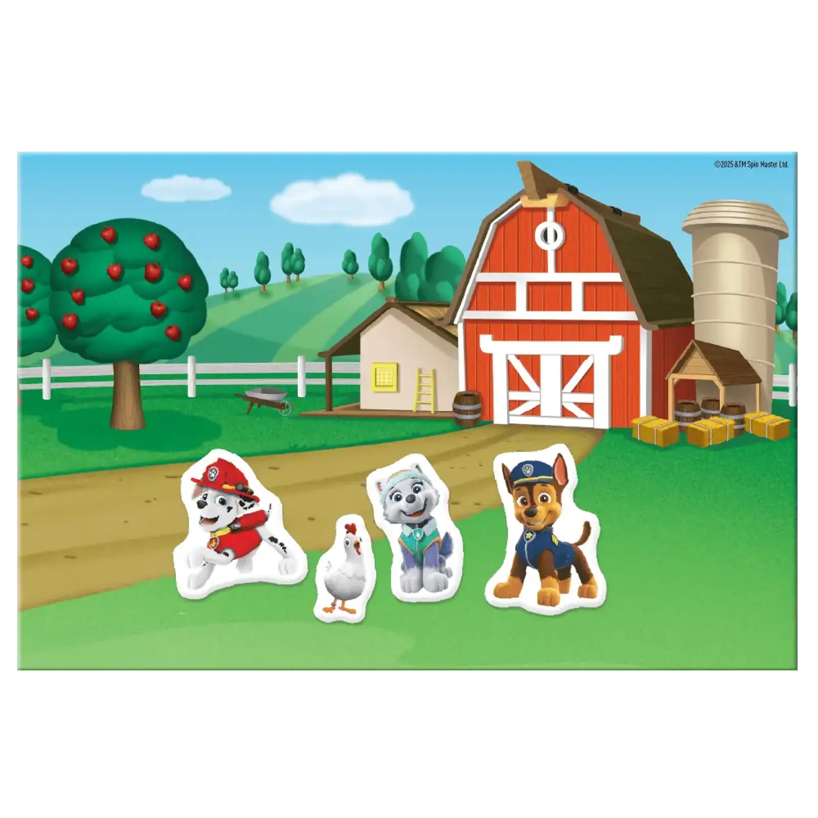 Магнитная игра Dodo с планшеткой Paw Patrol Приключения на ферме, 26 элементов (200639) UA