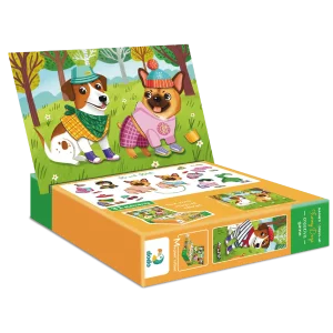 Магнитная игра Dodo Одевалка Забавные псы, 30 элементов (200278) UA