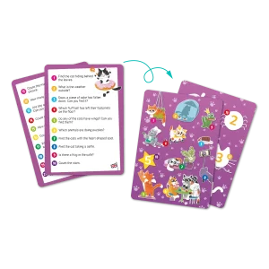 Пазл Dodo Шукай та знаходь Котяче кафе, 100 елементів (300667) UA