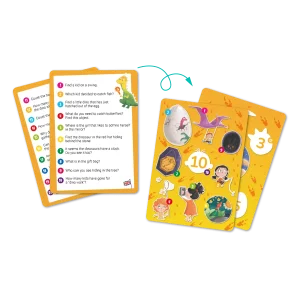 Пазл Dodo Шукай і знаходь Країна динозаврів, 100 елементів (300669) UA