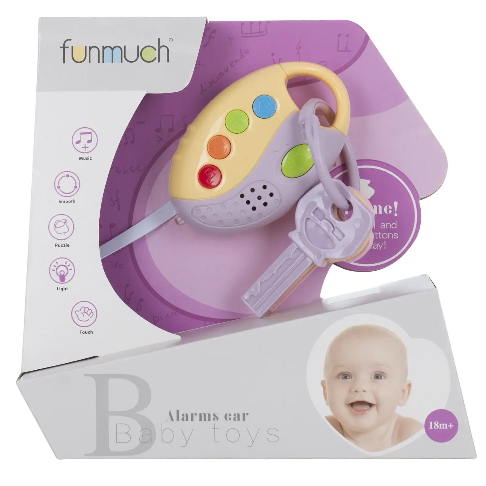 Музична іграшка Funmuch Автоключики зі світл.ефектами UA