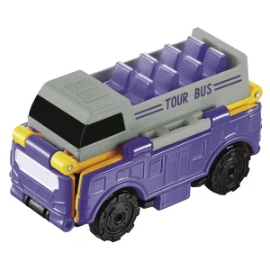 Машинка 2-в-1 Туристичний & Шкільний автобус TransRacers UA
