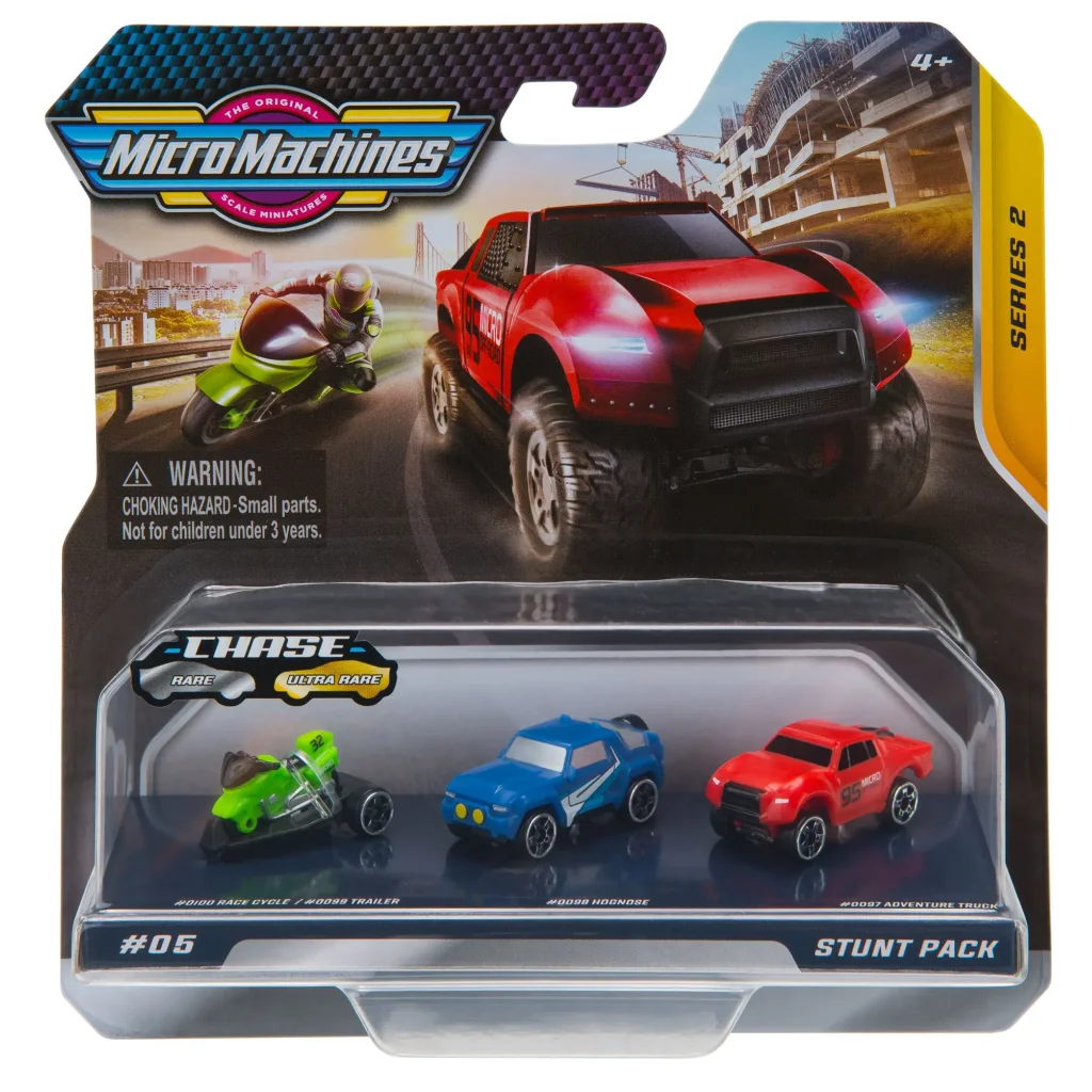 Іграшковий набір Micro Machines трюковий (3 шт.) UA