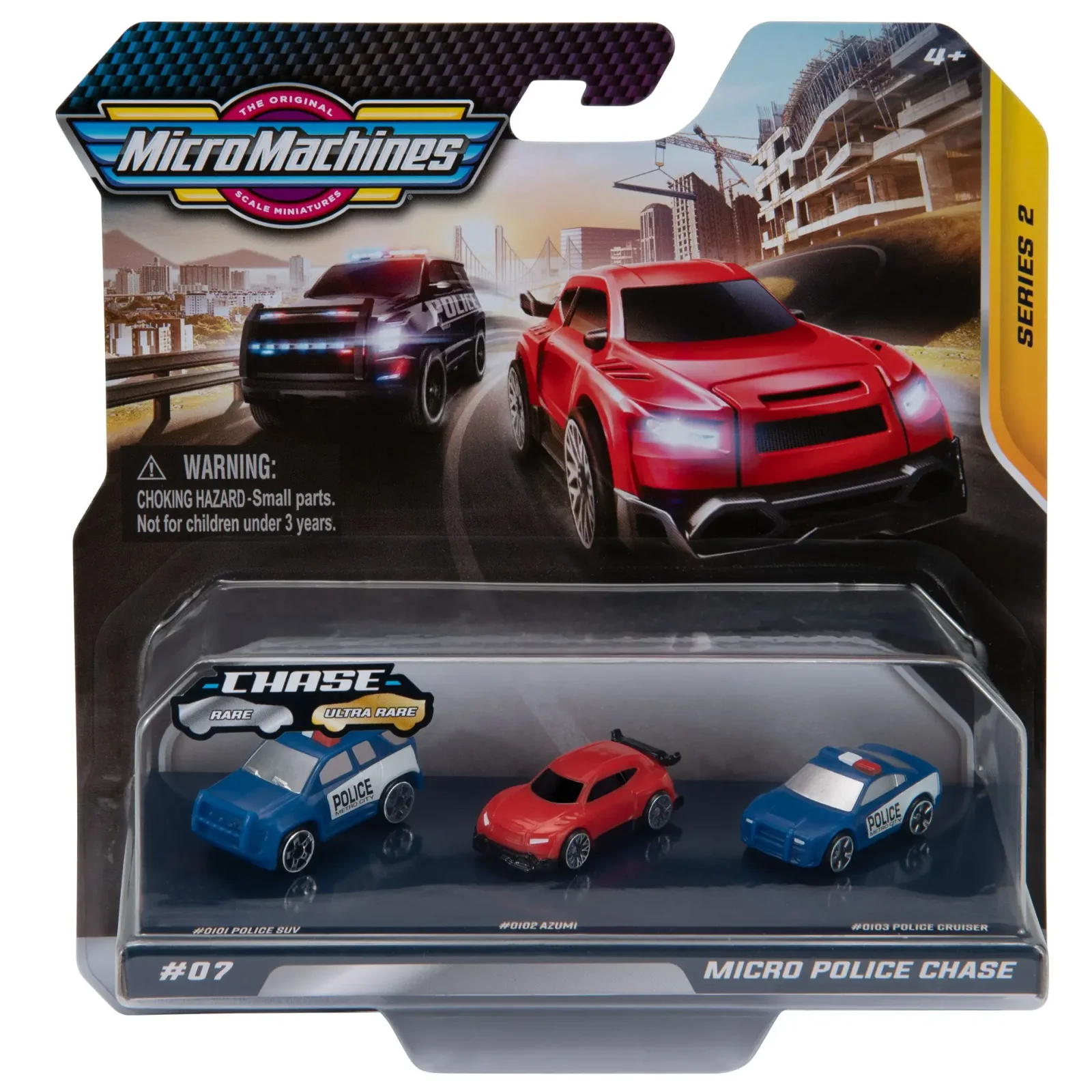 Игрушечный набор Micro Machines Полиция (3 шт.) UA