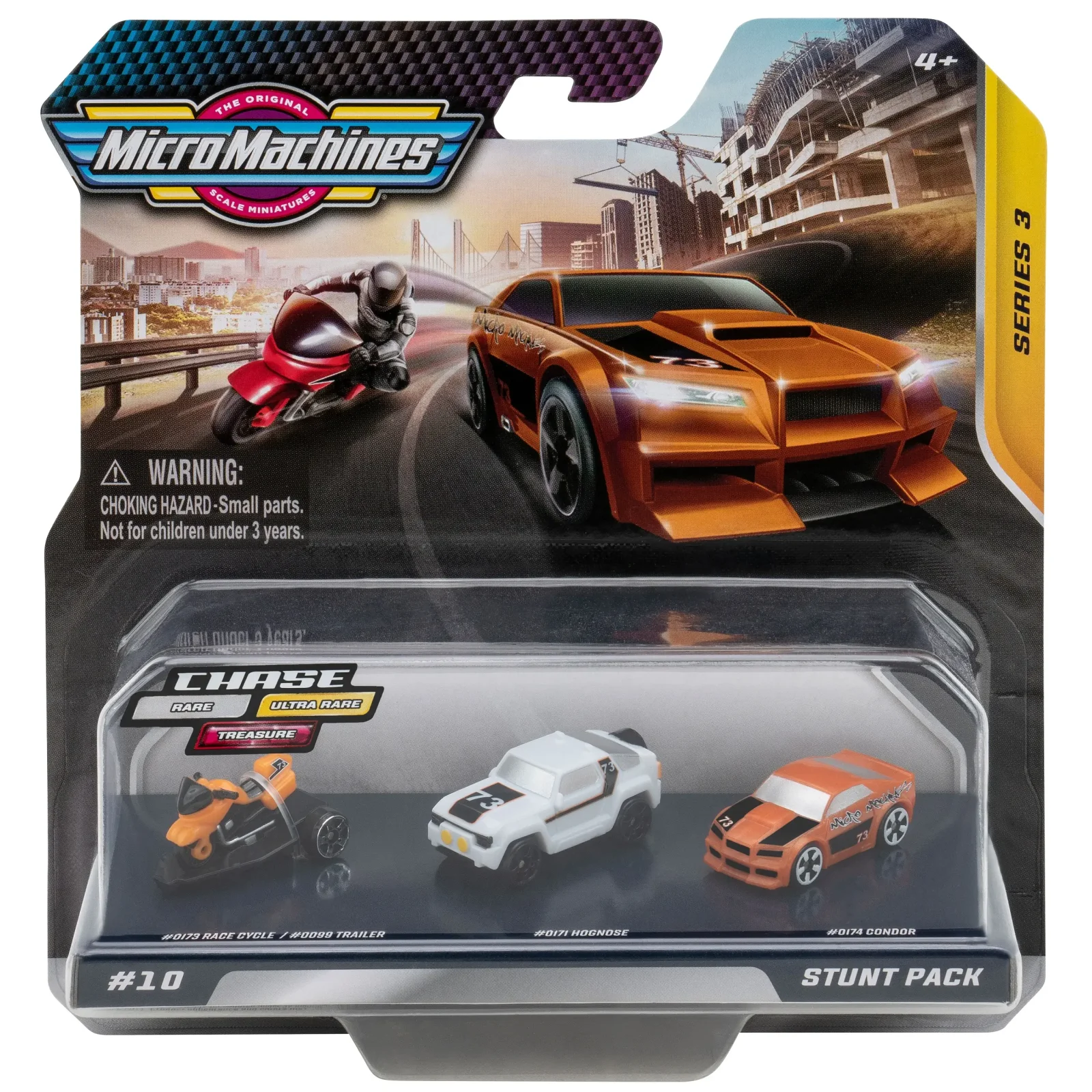 Игрушечный набор Micro Machines трюков (3 шт.) W3 UA