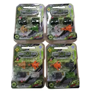 Іграшковий набір DIY Toys Набір військової техніки 4шт в асорт UA