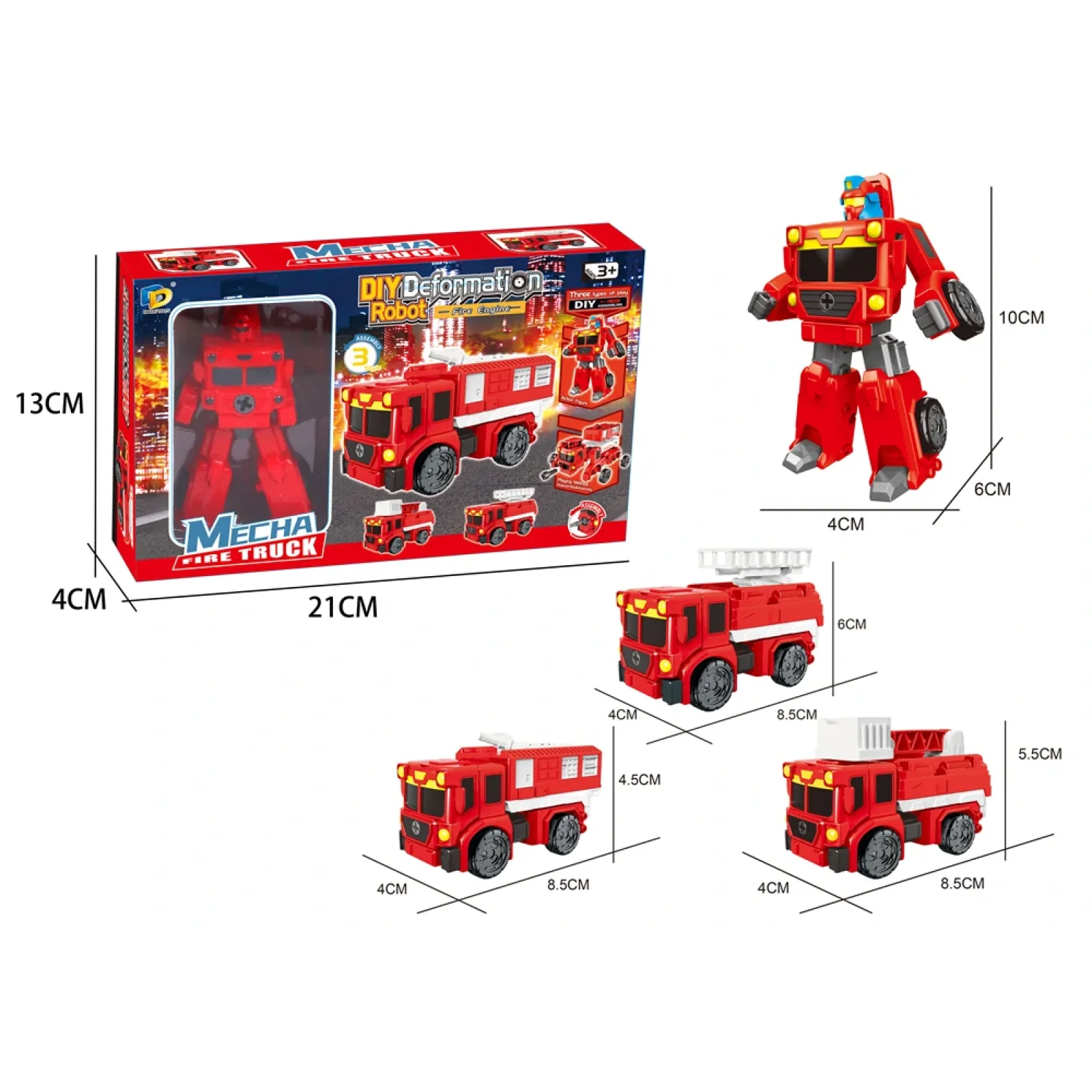 Іграшка DIY Toys Робот-трансформер (CJ-2180670) UA