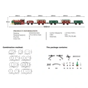 Ігровий набір Fenfa Залізниця 1603D UA
