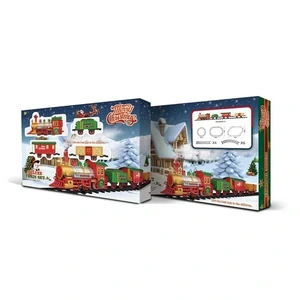 Ігровий набір Fenfa Новорічна залізниця 1603B-2A UA