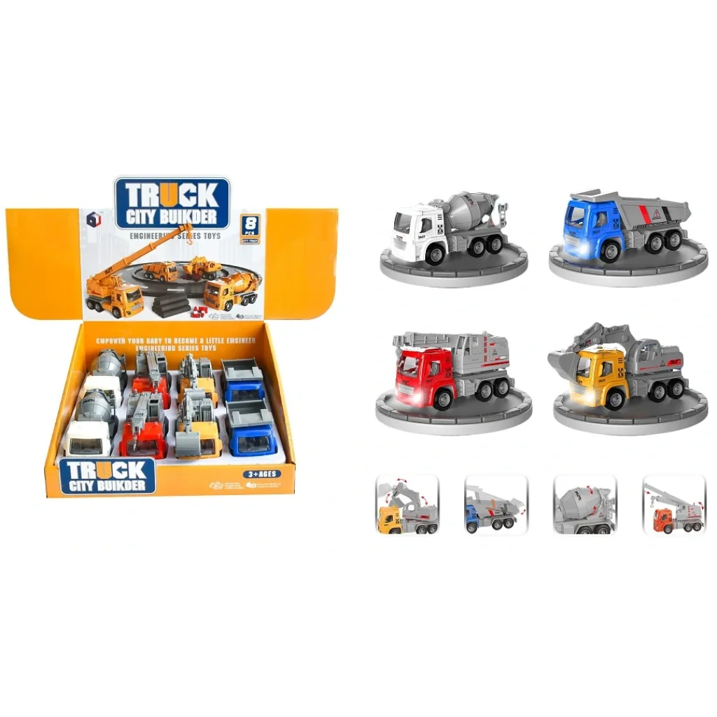 Игрушка DIY Toys Строительная техника Pull-Back (CJ-4069564) UA