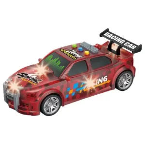 Іграшка CARS S Поліцейська машина червона 1:16 (інерція, звук, корпус світиться, багажник відкривається) UA