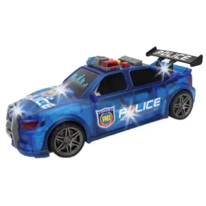 Іграшка CARS S Поліцейська машина синя 1:16 (інерція, звук, корпус світиться, багажник відкривається) UA
