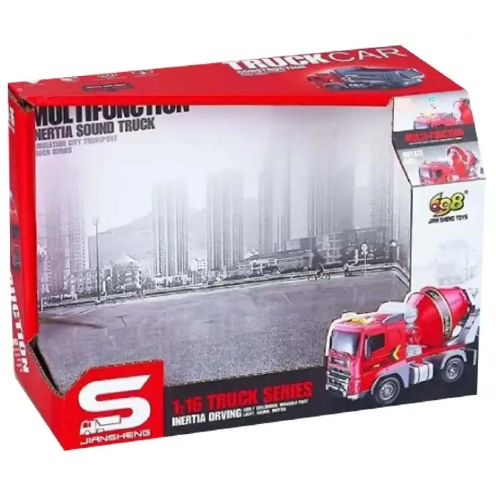 Игрушка CARS S Грузовик красный 1:20 (CJ-4358572) UA