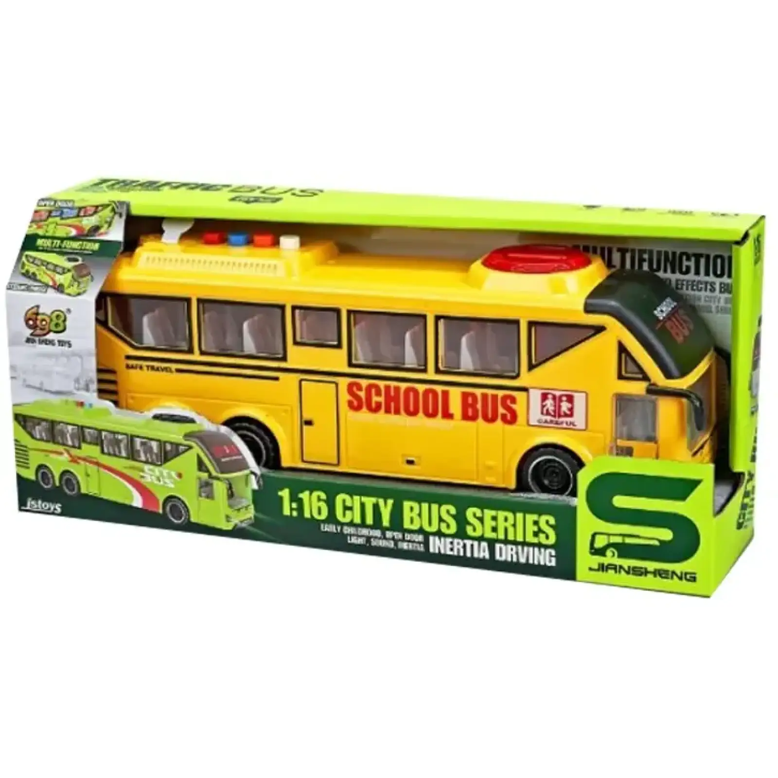 Игрушка CARS S Школьный автобус 1:16 (CJ-4358571) UA