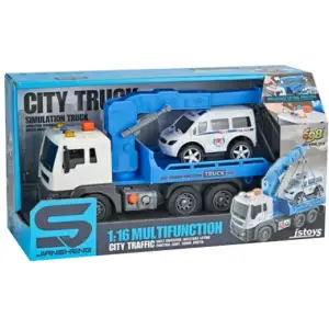 Игрушка CARS S Эвакуатор с краном и полицейской машиной 1:16 (CJ-2180222) UA