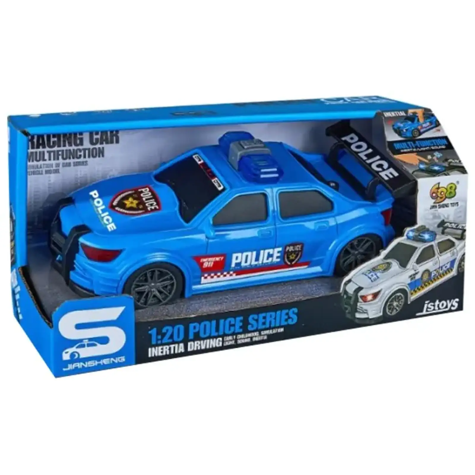 Игрушка CARS S Полицейская машина синяя 1:20 (CJ-4479340) UA