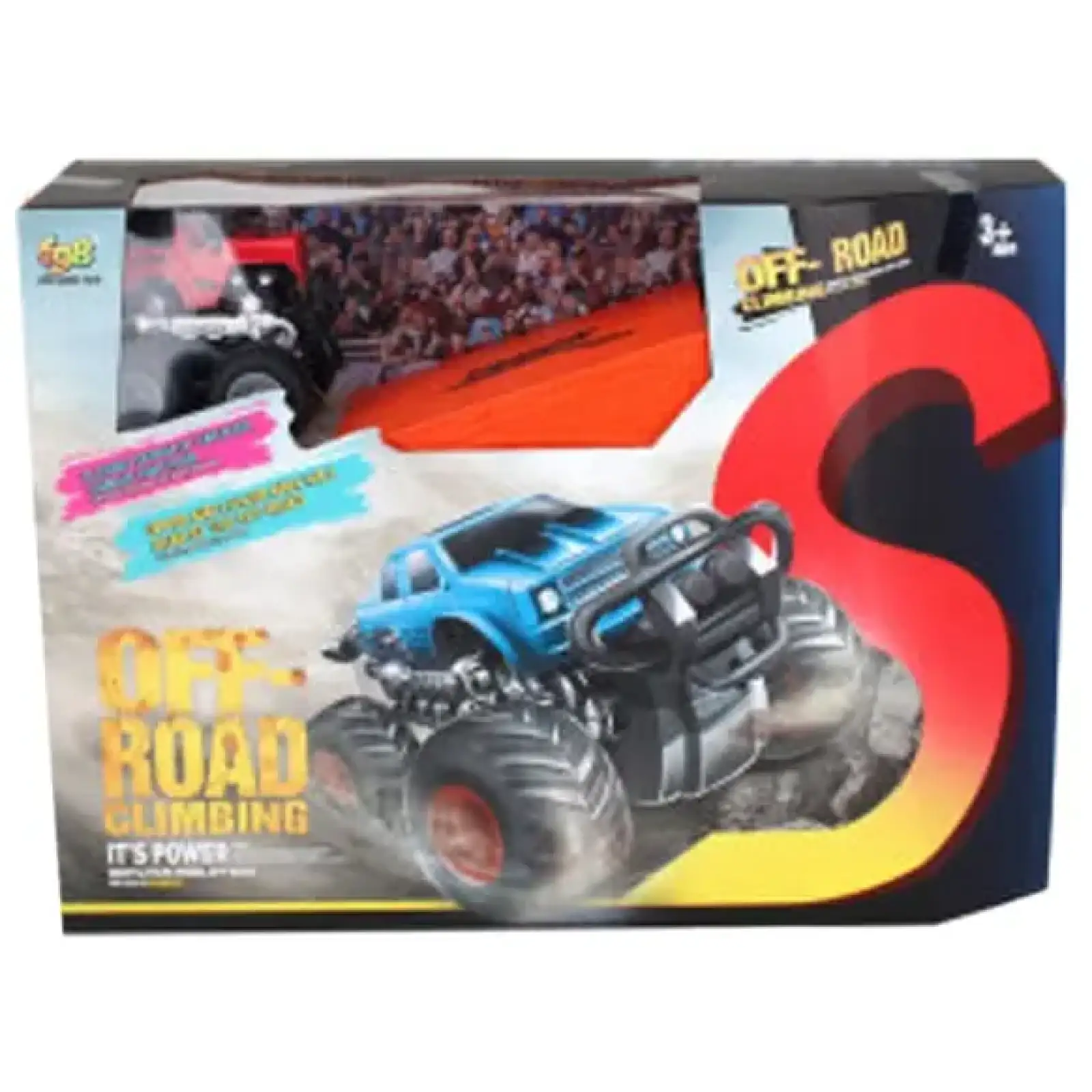 Игрушка CARS S Набор из 2 пикапов с набором помех и огненным кругом (CJ-1662025) UA