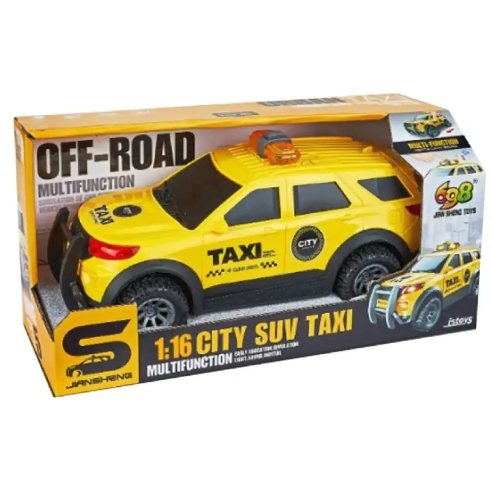 Игрушка CARS S Такси джип 1:16 (CJ-5125626) UA