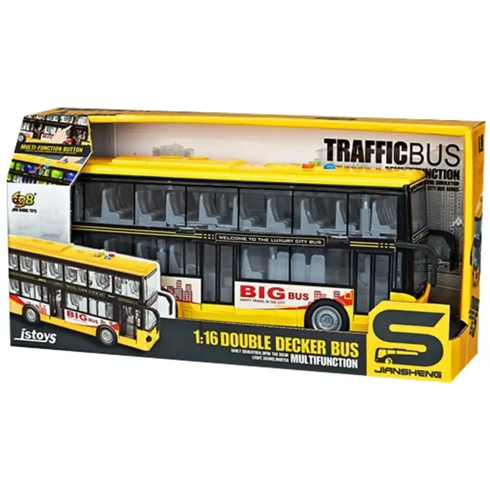 Игрушка CARS S Двухэтажный городской автобус (CJ-4008560) UA
