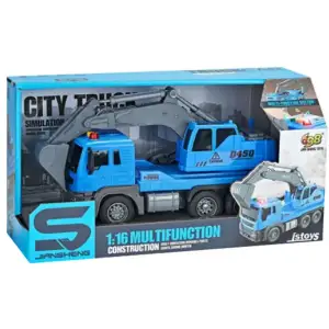 Игрушка CARS S Экскаватор синий 1:16 (CJ-2180213) UA