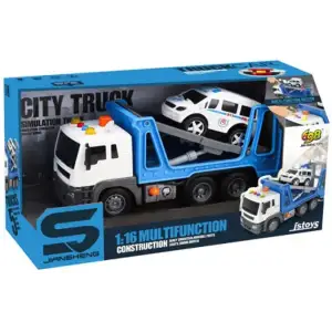 Игрушка CARS S Эвакуатор с полицейской машиной 1:16 (CJ-4148417) UA