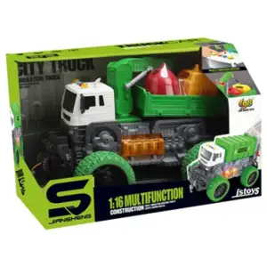 Игрушка CARS S Мусоровоз-внедорожник с краном 1:16 (CJ-3989880) UA