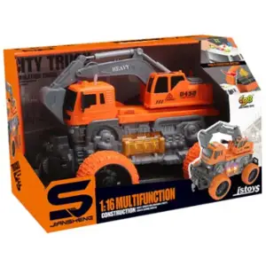 Игрушка CARS S Кран-внедорожник оранжевый 1:16 (CJ-3989850) UA