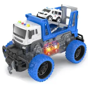 Игрушка CARS S Эвакуатор-внедорожник синий с машинкой 1:16 (CJ-3989825) UA
