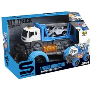 Игрушка CARS S Эвакуатор-внедорожник синий с машинкой 1:16 (CJ-3989825) UA
