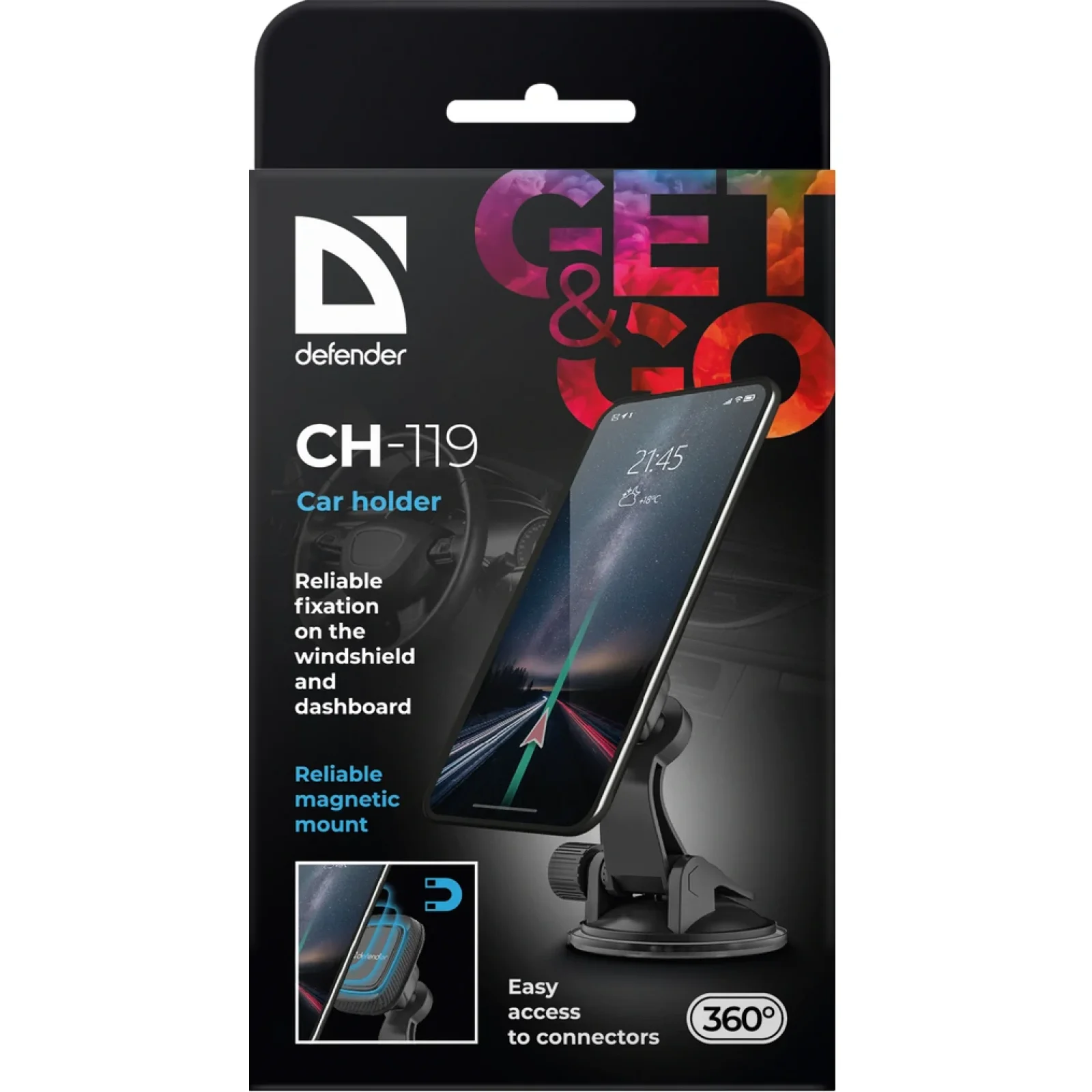 Автодержатель Defender Car Holder CH-119 (29119) UA