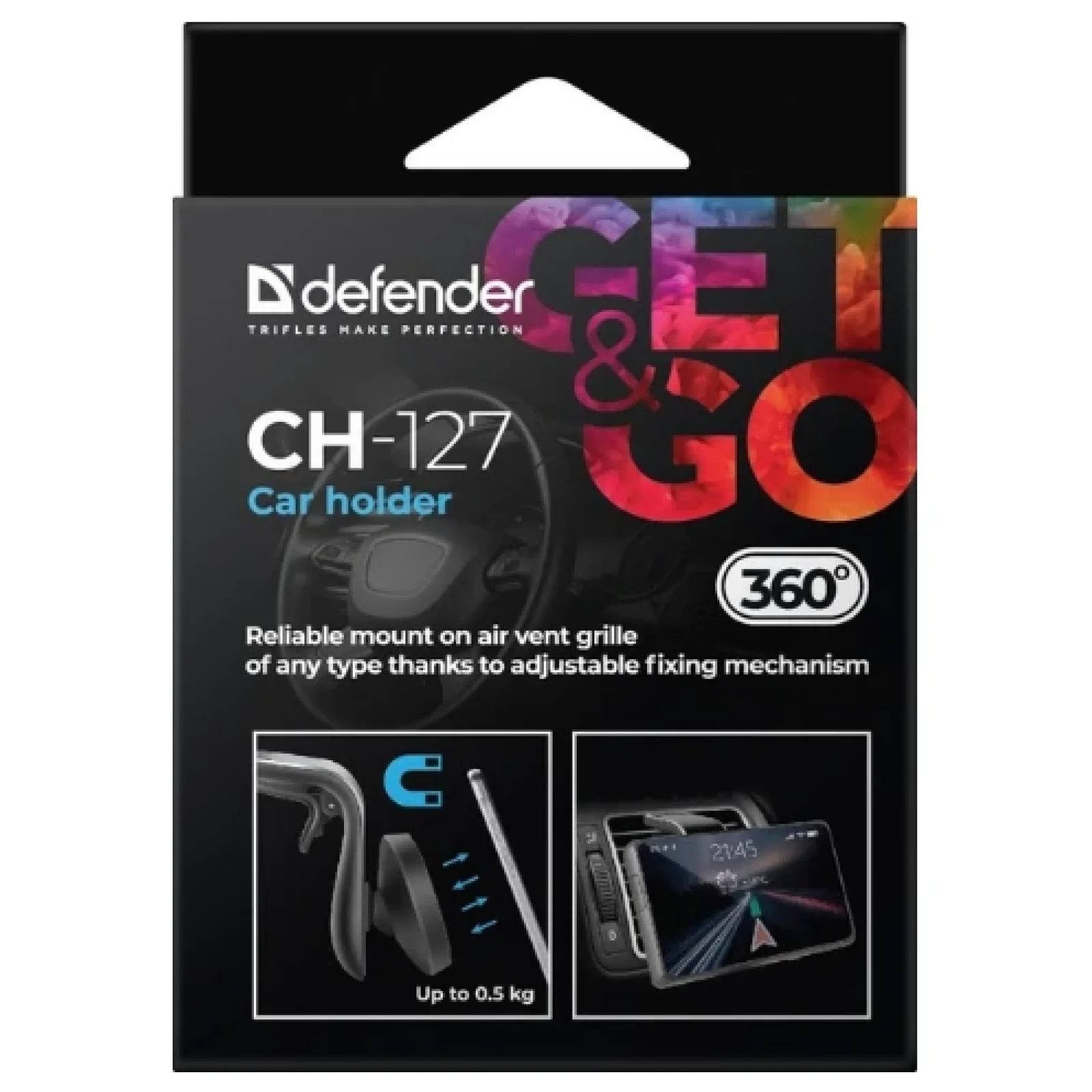 Автотримач Defender Car holder CH-127 (29127) UA