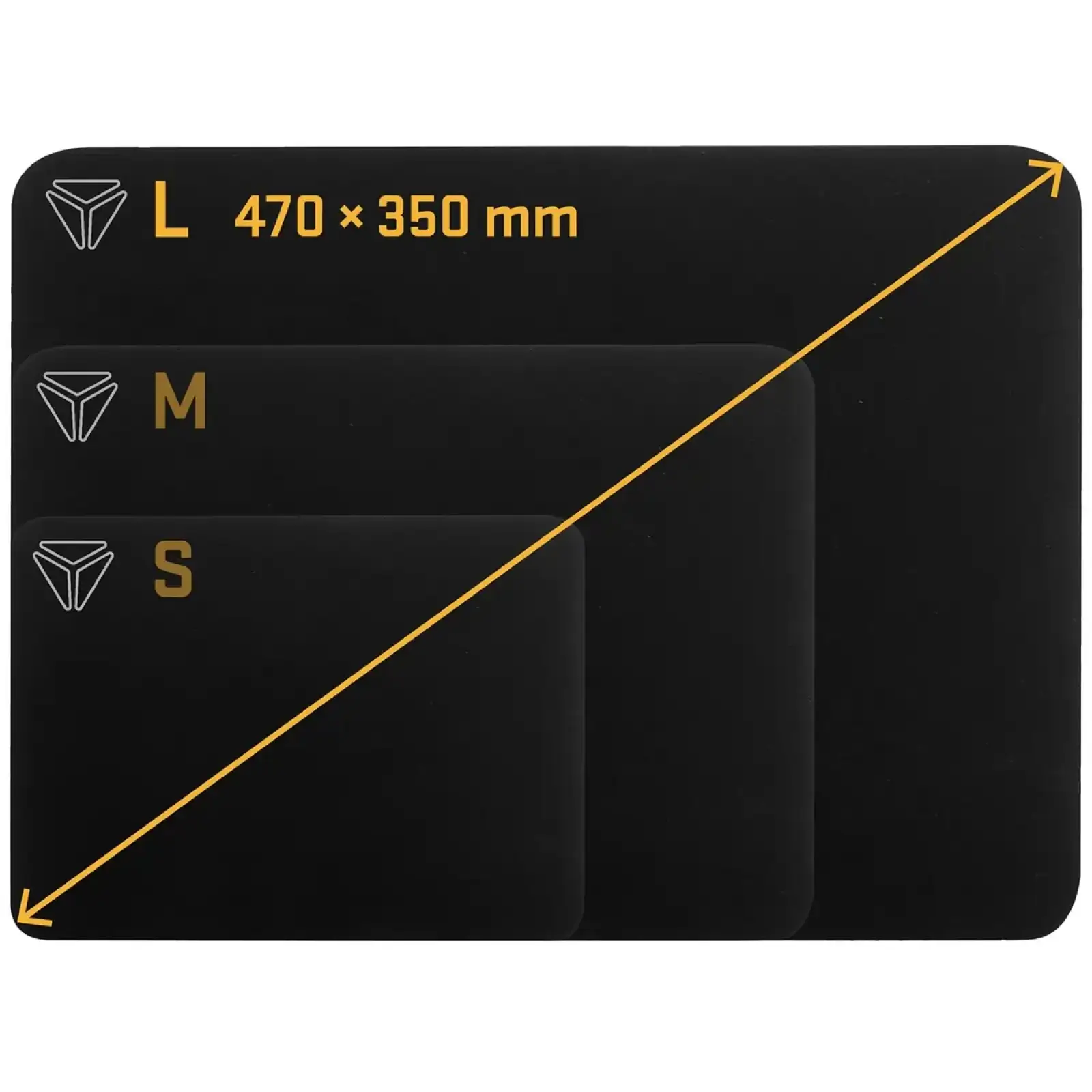Килимок для мишi Yenkee YPM 47 Gaming pad SPEED TOP L UA