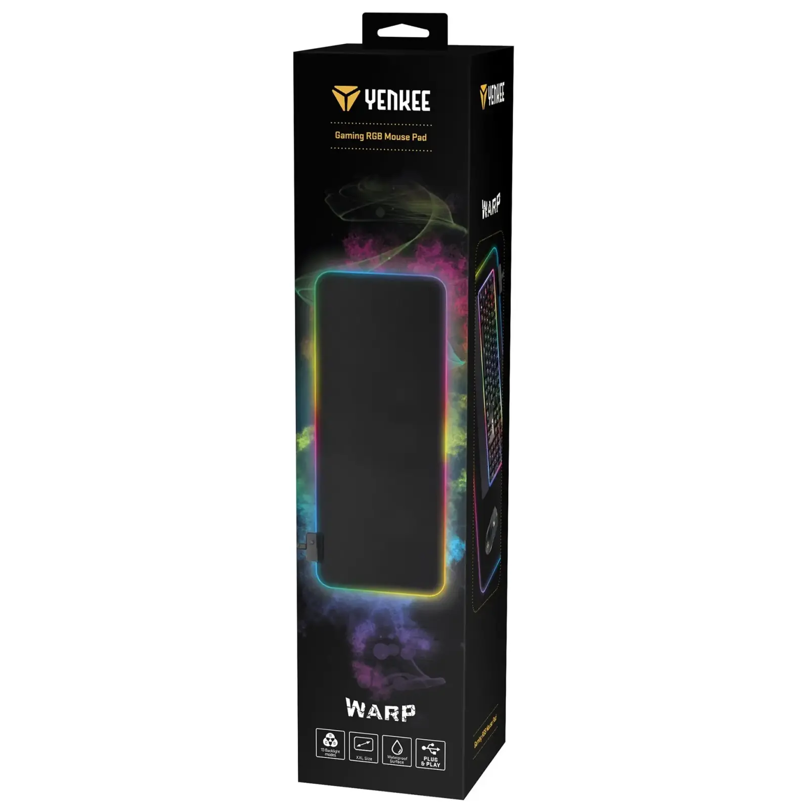 Килимок для мишi Yenkee YPM 3006 Gaming RGB pad WARP (45015854) UA