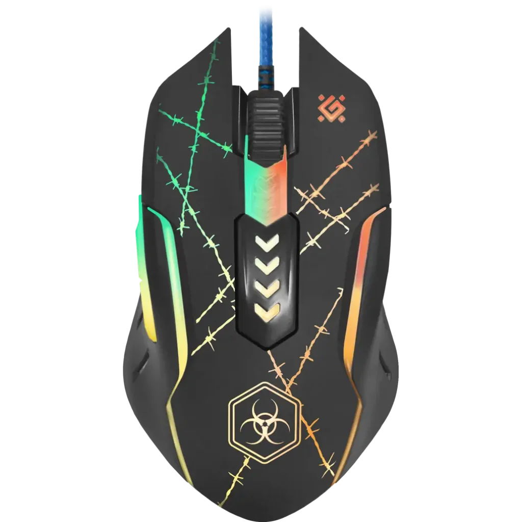 Набор DEFENDER (52020)Forced GM-020L 6 кн., 3200dpi, игр.коврик UA