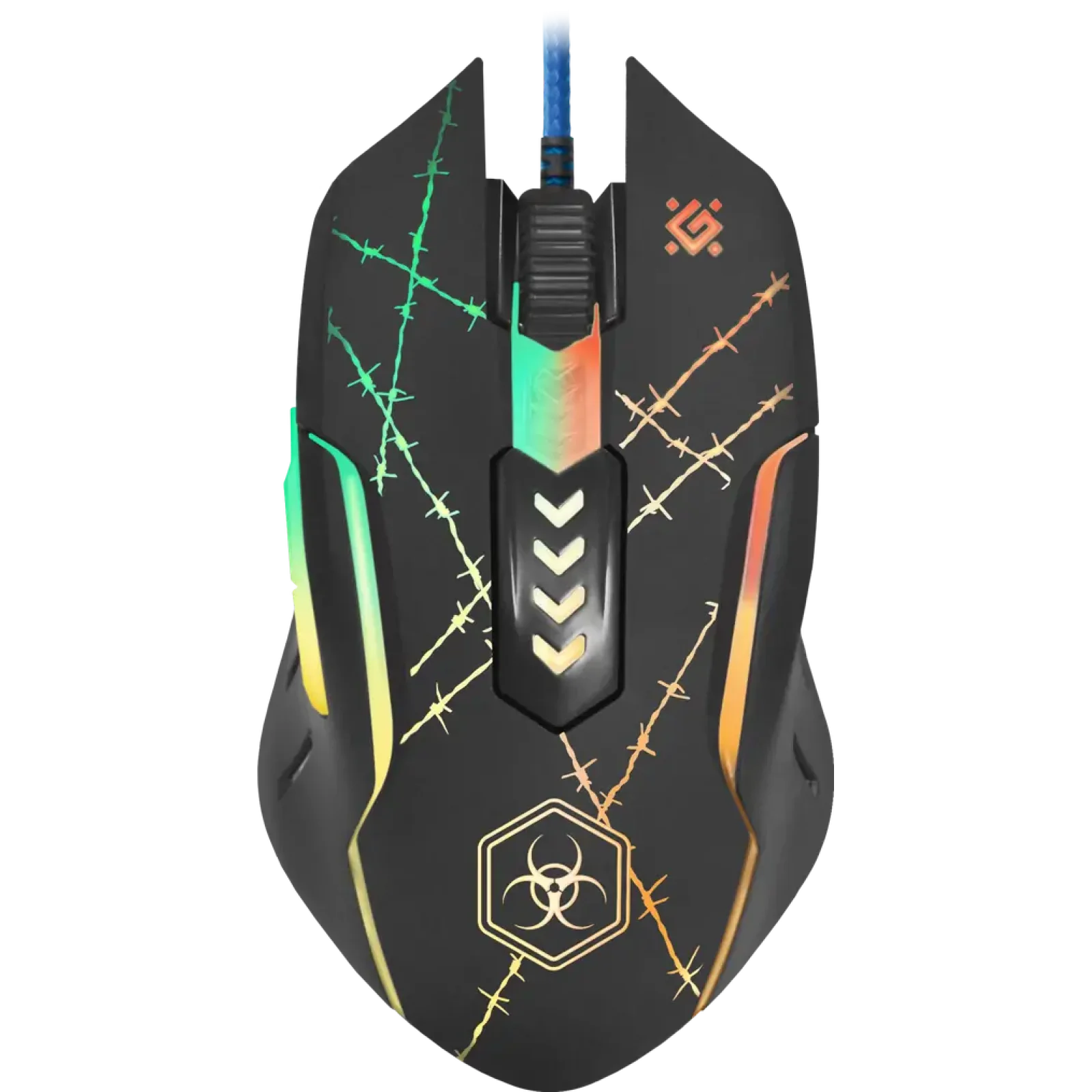 Набор DEFENDER (52020)Forced GM-020L 6 кн., 3200dpi, игр.коврик UA