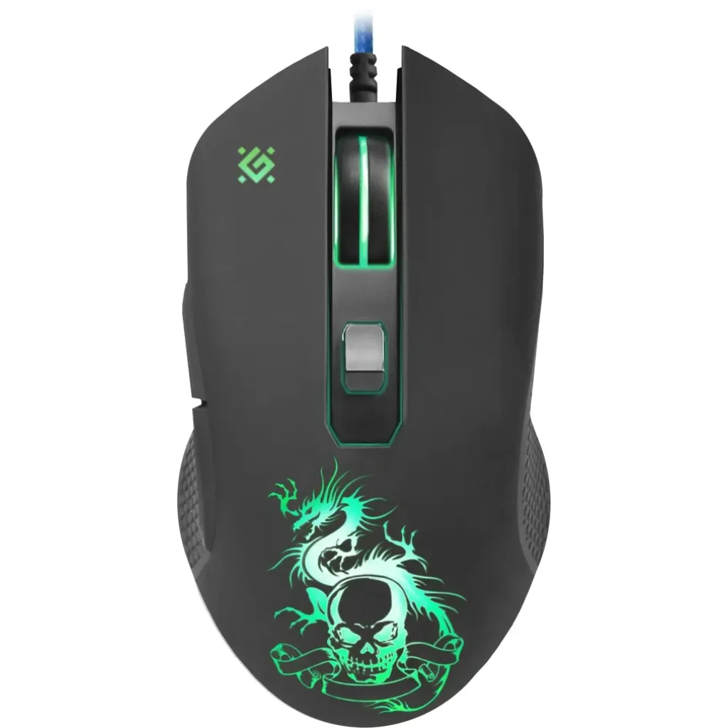 Набір DEFENDER (52090) Sky Dragon GM-090L 6 кн., 3200dpi, ігр.килимок UA