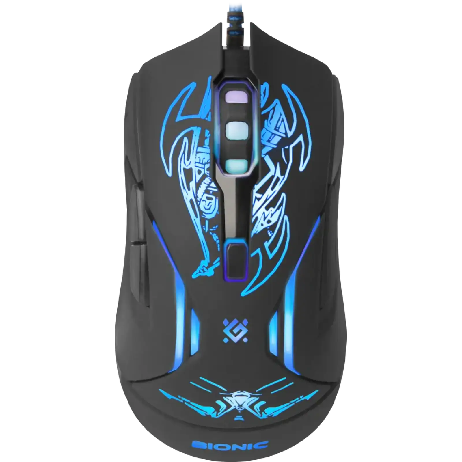 Набір DEFENDER (52250) Bionic GM-250L 6 кн., 3200dpi, ігр.килимок UA