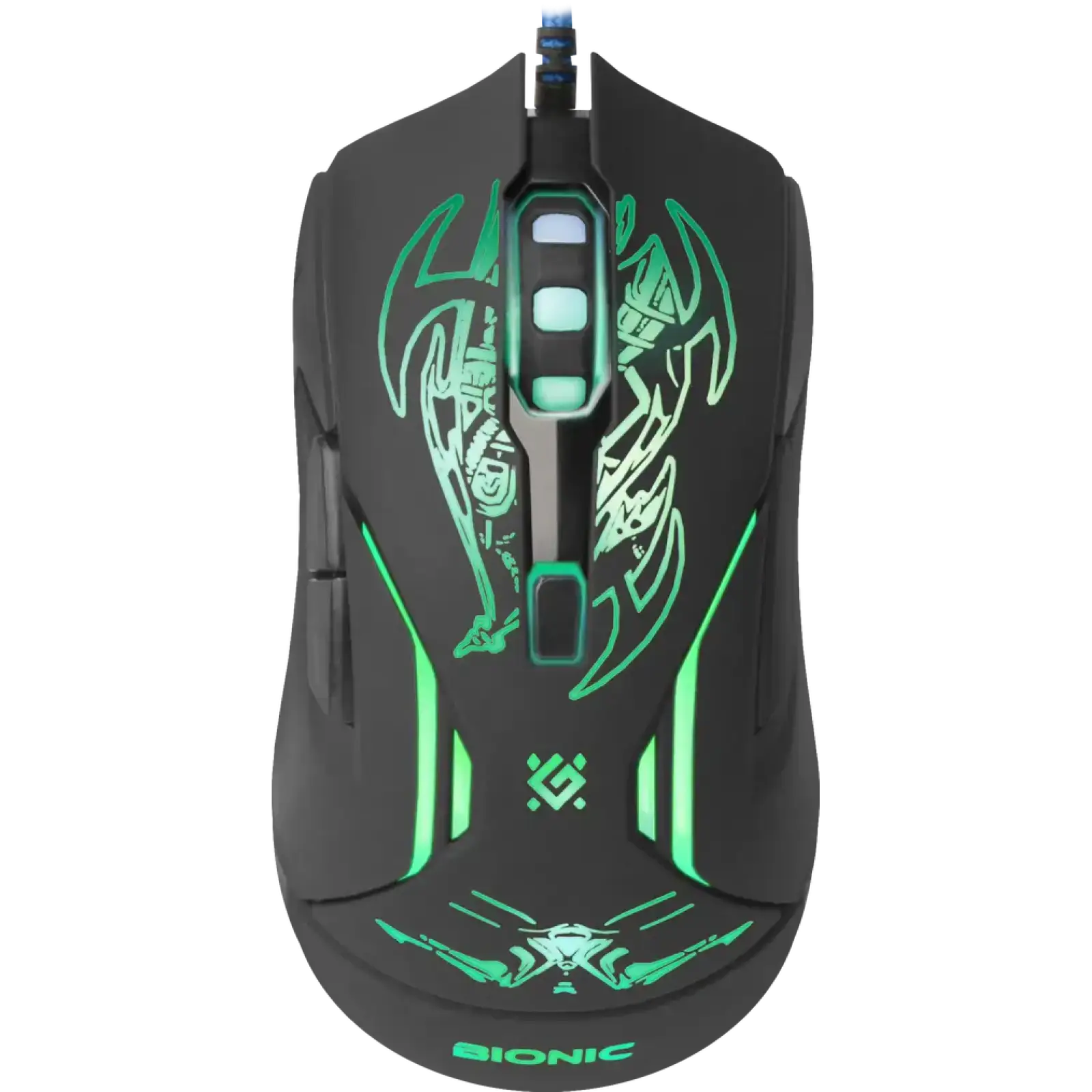Набір DEFENDER (52250) Bionic GM-250L 6 кн., 3200dpi, ігр.килимок UA