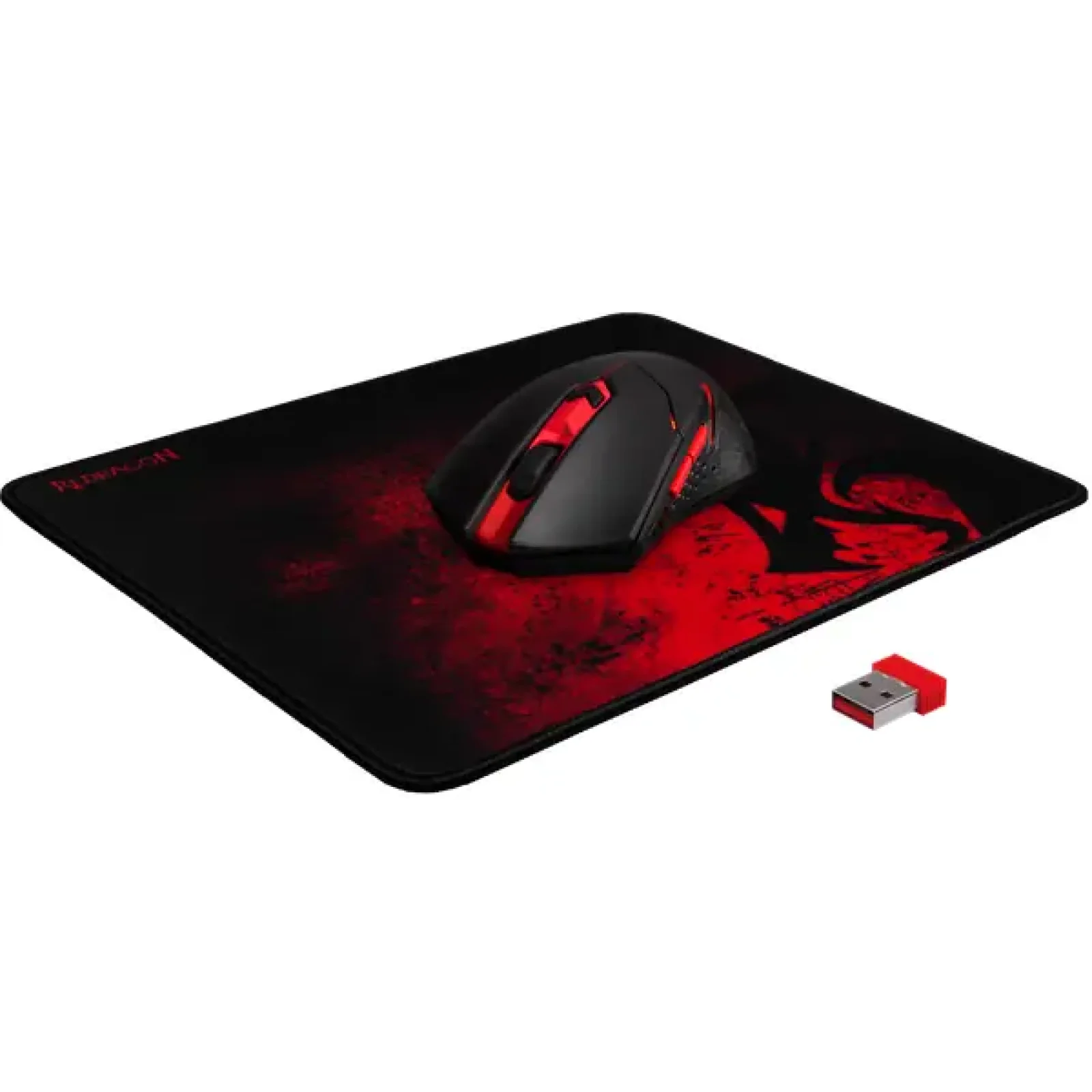 Комплект REDRAGON (78227) M601WL-BA мишка бездротова + килимок UA