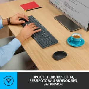 Комплект LOGITECH MK235 Wireless Combo, US (920-007931) UA